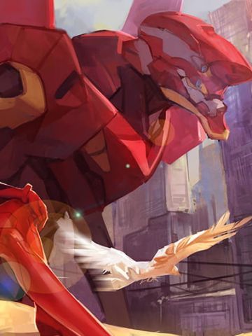 新世纪福音战士 明日香 二次元萌图