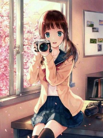 可爱少女风壁纸