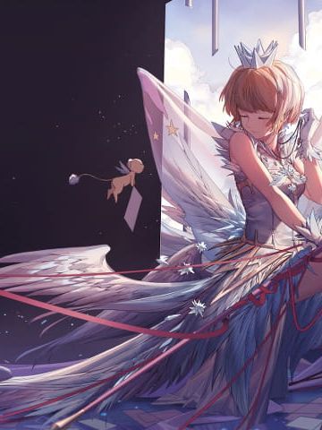 魔卡少女樱（又名百变小樱魔术卡）木之本樱 二次元萌图