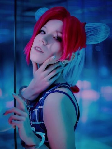 jojo的奇妙冒险 空条徐伦 cosplay图片
