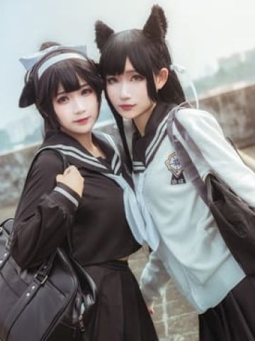 碧蓝航线「学园幻想曲」犬&獒 cosplay图片