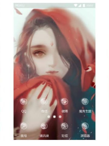 古风女 手机主题