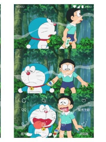 哆啦A梦 手机主题