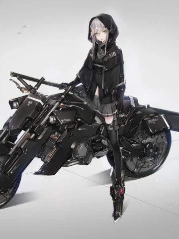 每日K站壁纸推荐——机车少女专题（1）