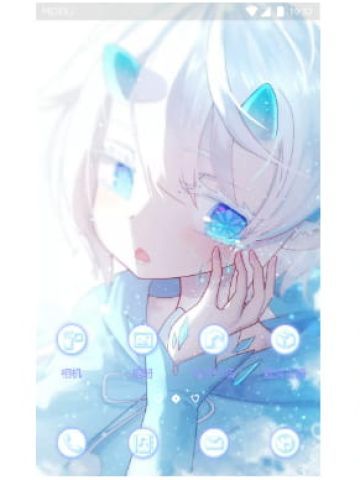 冰雪萝莉 手机主题