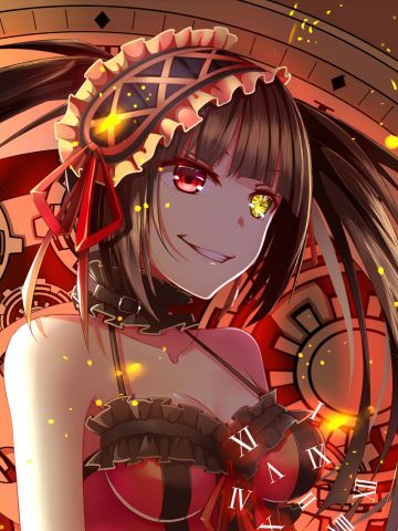 时崎狂三超清手机壁纸 约会大作战