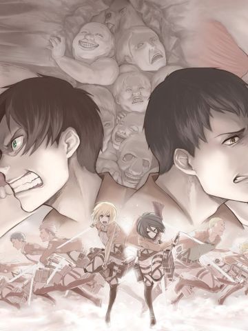 进击的巨人壁纸 电脑动漫壁纸