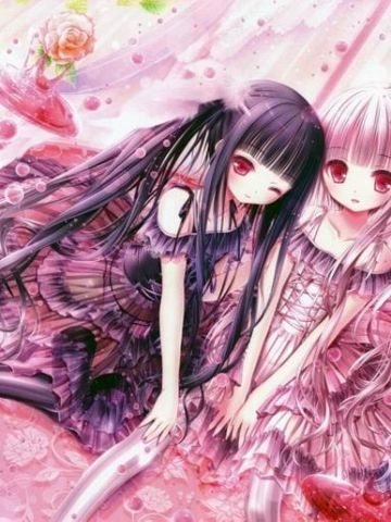 水汪汪的大眼睛 桌面壁纸 萝莉控