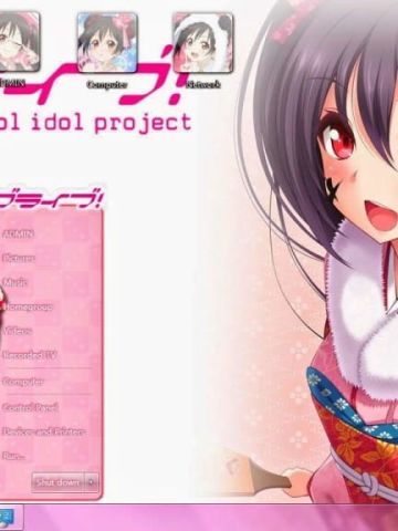 矢泽妮可 win7主题 Love Live！