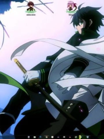 黑白双煞 win8主题 终结的炽天使