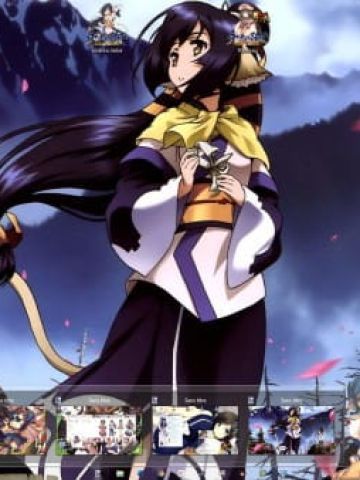 久远 win10主题 传颂之物 虚伪的假面