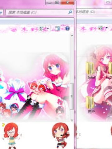 win7主题lovelive 西木野真姬
