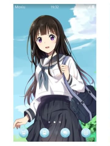 千反田爱瑠 手机主题 冰菓