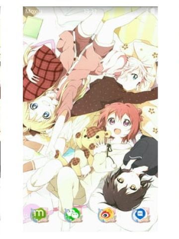 娱乐社员 手机主题 摇曳百合