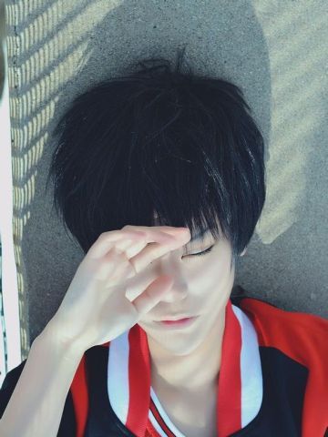 灌篮高手cos流川枫 教练我想要小伙伴