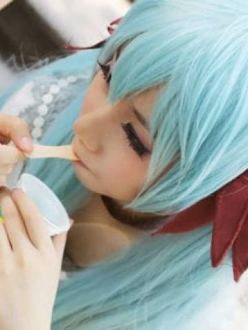 小丑面具初音cos