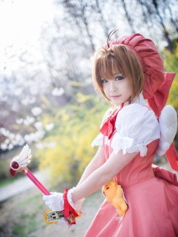 【COS】还原度超高超可爱的木之本樱