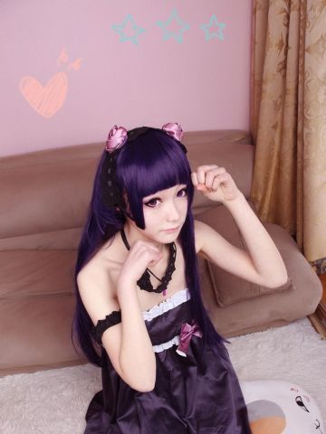 【COS】黑猫酱的清晨（睡衣+黑裙ver.）