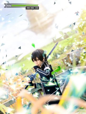 【COS】刀剑神域 SAO KIRITO/ASUNA