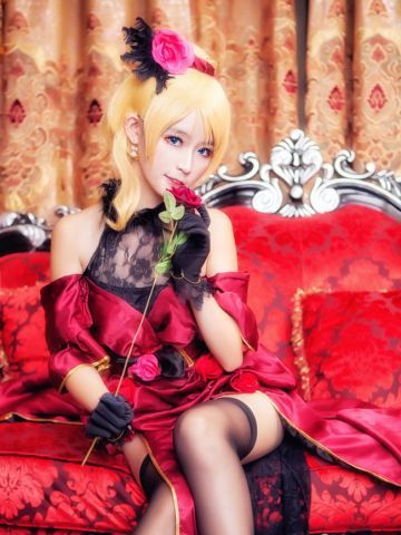 【授权COS】lovelive！绚濑绘里cos—小姐可否与我共