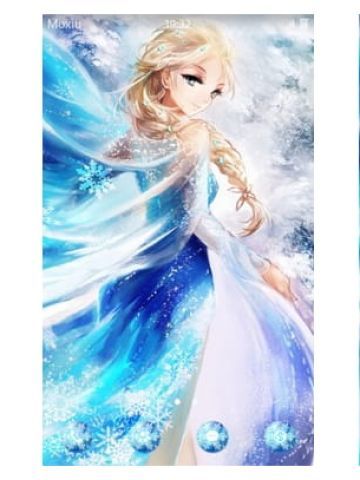 冰雪女王 手机主题 冰雪奇缘