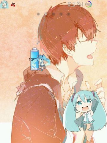 【安卓】初音萌电量提醒+伪短信女仆（超萌的！