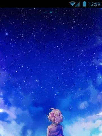 【安卓萌化】夜空~境界的彼方~GO主题
