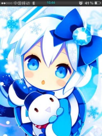 【苹果主题】冬季雪初音4/4s WB主题5.X.X和6.X.X可用