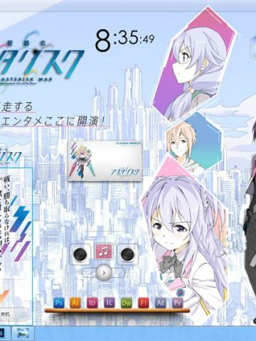 【win7主题】 学战都市Asterisk