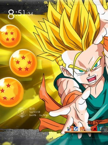 【win7主题】 龙珠超 特兰克斯Win7主题