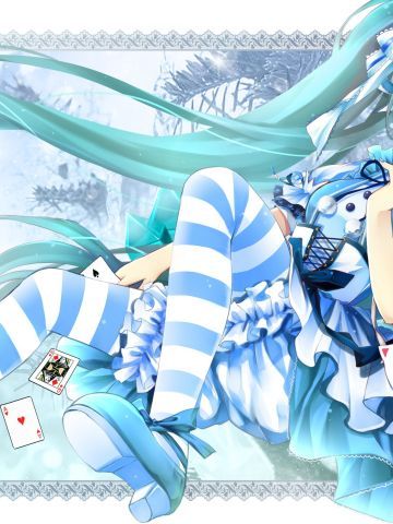 【win7主题】超清新miku~初音未来淡色系电脑主题