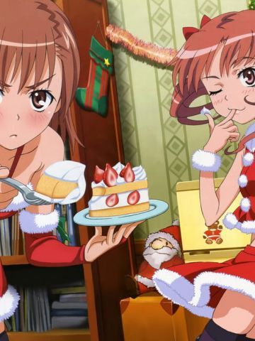 【win7主题】圣诞贺礼！~萌妹纸变身圣诞老人~