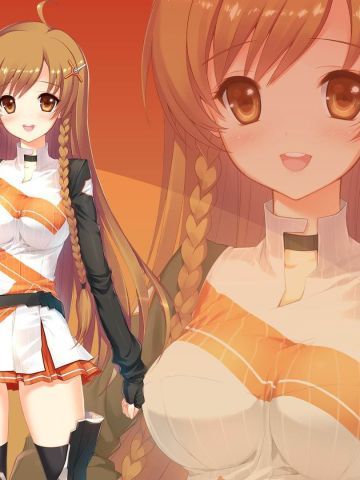 【win7主题】橙色少女 末永未来