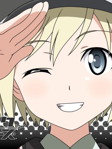 【win7主题】强袭魔女 中尉艾瑞卡·哈特曼