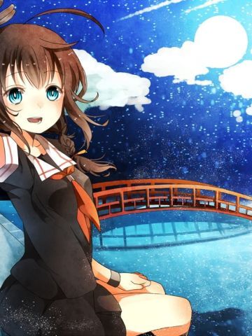 【win7主题】舰娘 麻花辫仆娘时雨