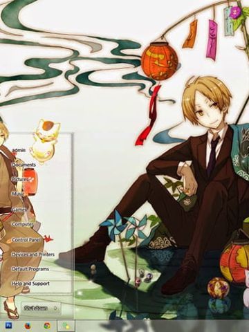 【win7主题】夏目友人帐 win7主题