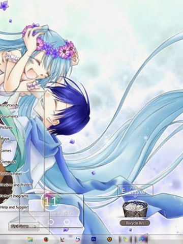 【win7主题】V家主题 大哥&米库 群众喜闻乐见西皮