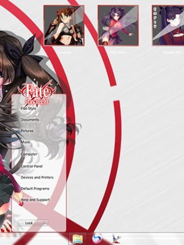 【win7主题】Fate/Stay Night 傲娇大小姐远坂凛