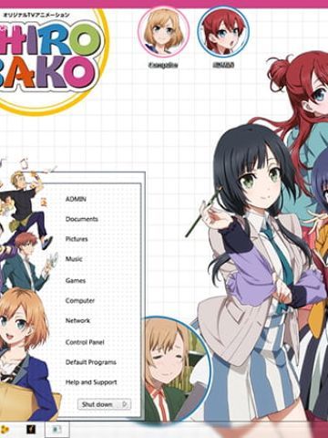 【win7主题】工作中的少女们 白箱 win7主题