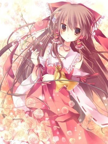 【win7主题】东方project 博丽灵梦 只为那樱花醉