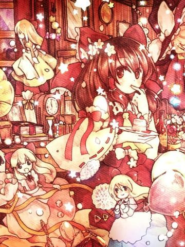 【win7主题】东方project萌娘资源 多人物 多色调