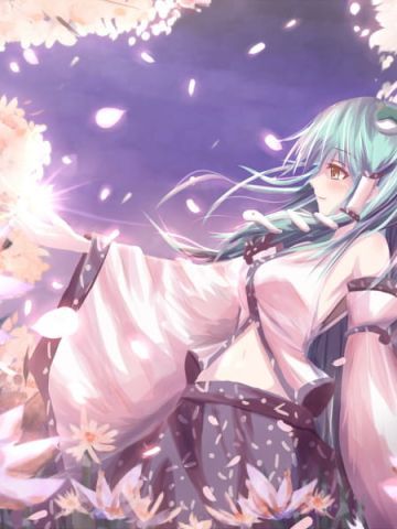 【win7主题】东方project萌娘资源 祀られる風の人