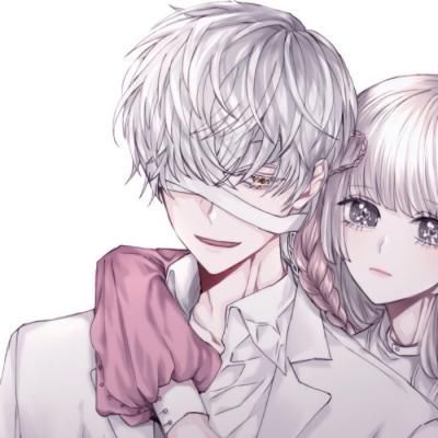 唯美情侣头像动漫