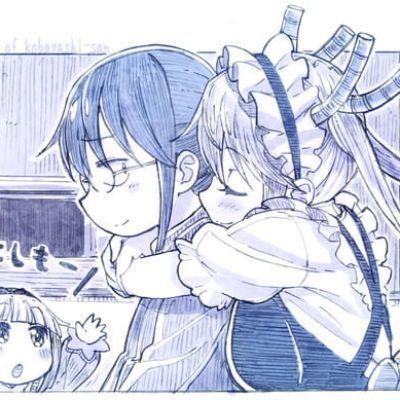 超萌的《小林家的龙女仆》托尔头像