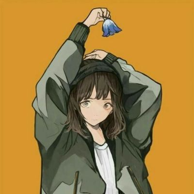 做你心上野草 卡通动漫女生头像