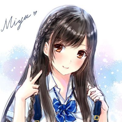 想做你的例外 二次元头像女生呆萌	