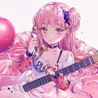 我们生活在 怀疑梦想论的世界上 二次元头像女生呆萌