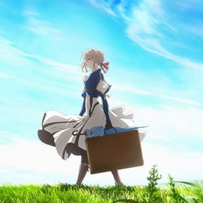 紫罗兰的永恒花园 二次元头像女生呆萌