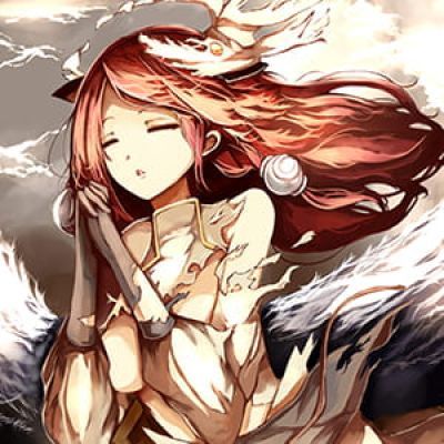 所谓的活着 有时即便是坏事与痛苦的事 也不得不忍受下去 二次元头像女生呆萌