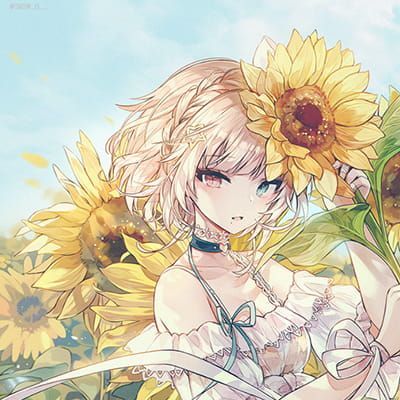 愿你始终相信爱情 一直被温柔相待高清唯美动漫女生头像